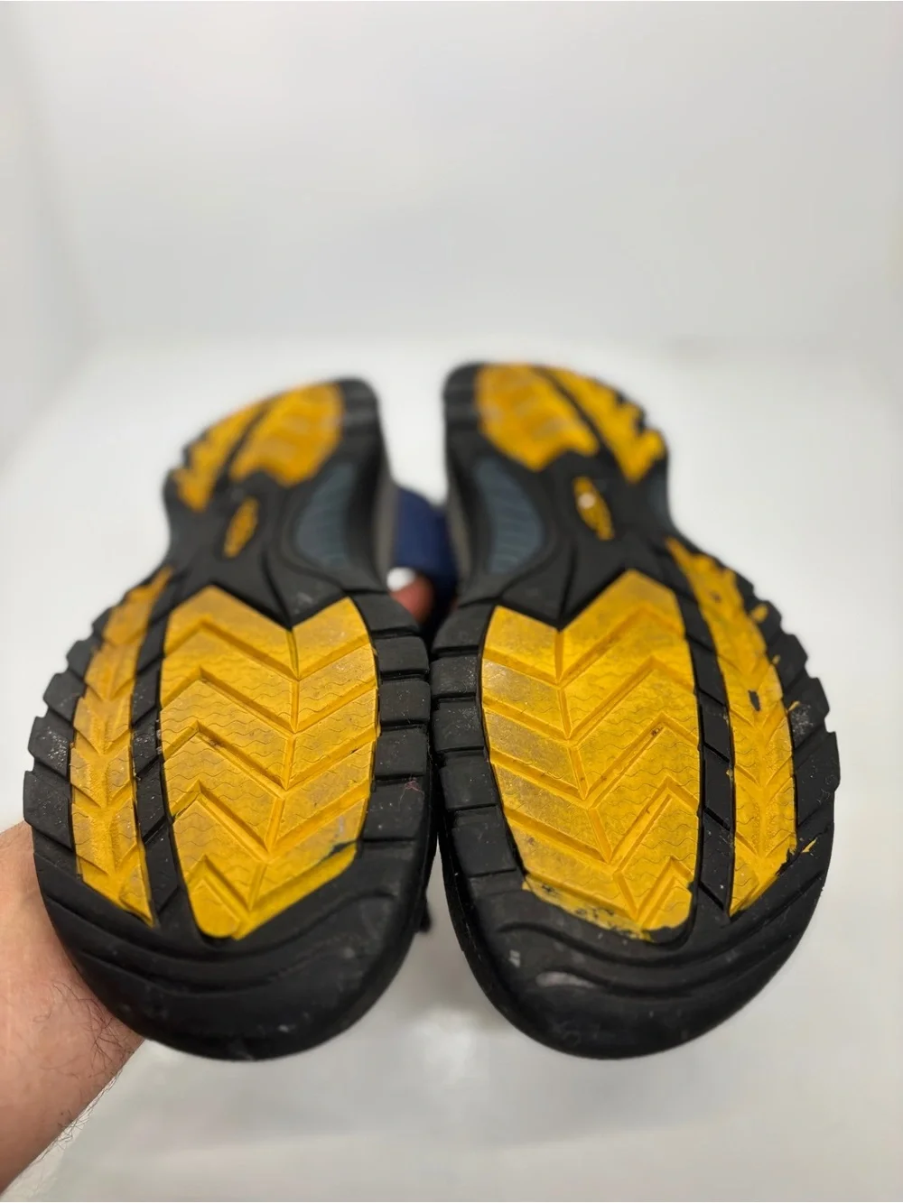 KEEN Newport Sport Sandals Blue Yellow Men’s US 9.5 UK 8.5 Hiking Water Shoes